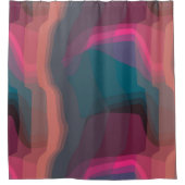 Rideaux De Douche Abstrait coloré (Devant)