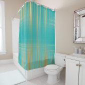 Rideaux De Douche Abstrait fractal (En situation)