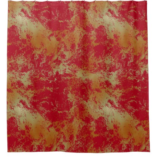 Rideaux De Douche Abstrait incendie (Devant)