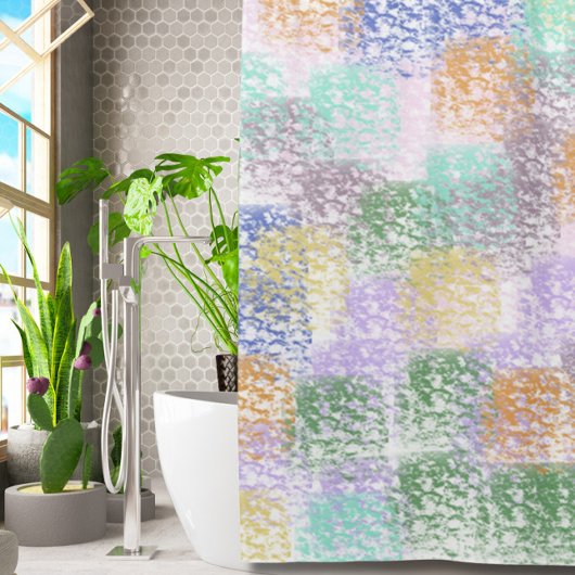 Rideaux De Douche Abstrait lunatique