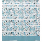 Rideaux De Douche Abstrait moderne (Devant)