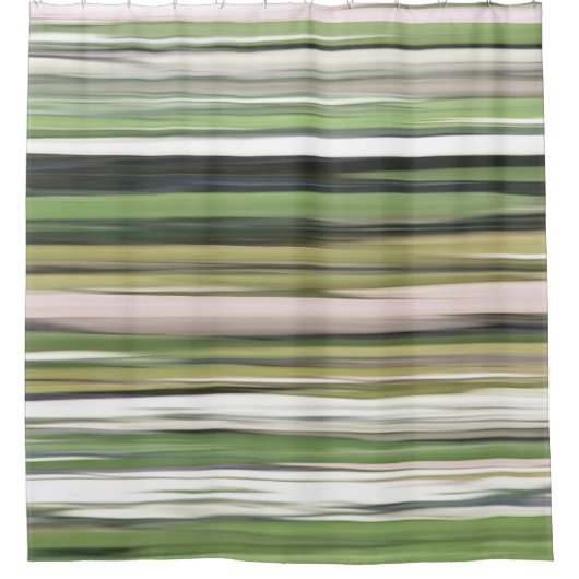 Rideaux De Douche Abstrait n° 2 : Flou vert olive (Devant)