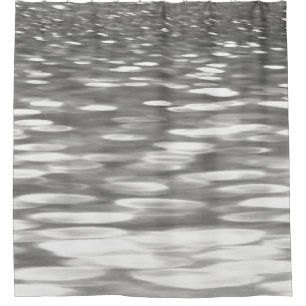 Rideaux De Douche Abstrait n° 3 : brillant gris argenté