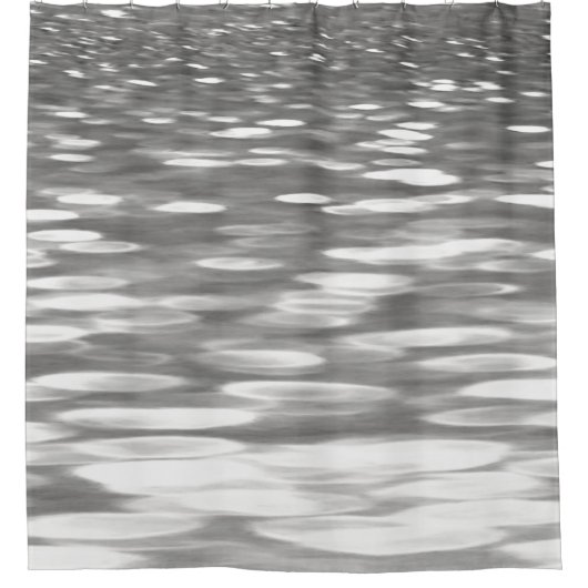 Rideaux De Douche Abstrait n° 3 : brillant gris argenté (Devant)