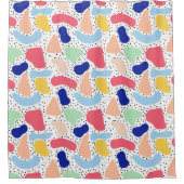 Rideaux De Douche Abstrait plaisir moderne mignon enfants formes été (Devant)