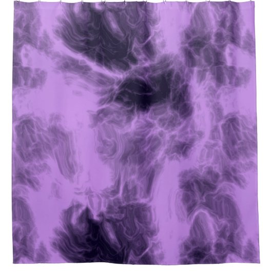 Rideaux De Douche Abstrait pourpre (Devant)