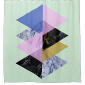 Rideaux De Douche Abstrait scandinave #886 (Devant)