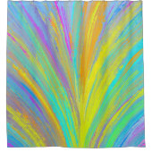 Rideaux De Douche Abstrait Tropical Summer Fun (Devant)