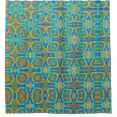 Rideaux De Douche Abstrait unique couleur gras (Devant)