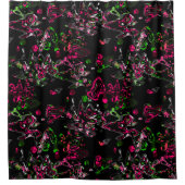 Rideaux De Douche Abstraite brosse à éclat moderne style fashionab (Devant)