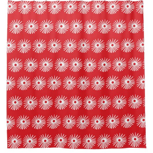 Rideaux De Douche Abstraite texture florale noire et blanche sans so (Devant)