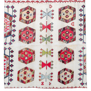 Rideaux De Douche Accent coloré Motif aztèque