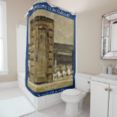 RIDEAUX DE DOUCHE ACCUEIL À NOTRE DÉPENDANCE DANS L'OUEST SAUVAGE (En situation)