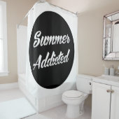 Rideaux De Douche Addicted de Summer (En situation)