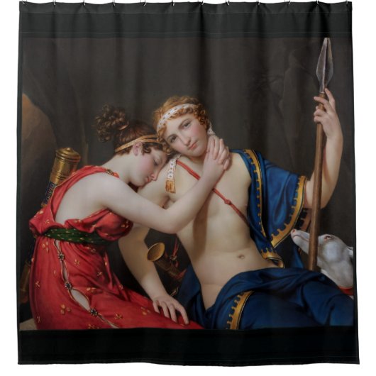 Rideaux De Douche Adieu de Telemachus et Eucharis (Devant)