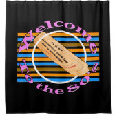 Rideaux De Douche Admettre un ticket - dans les années 80 (Devant)