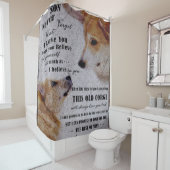 Rideaux De Douche adorable bébé Golden Retriever (En situation)