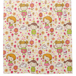 Rideaux De Douche Adorable Motif pour enfants