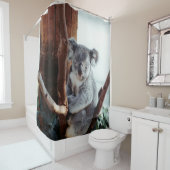Rideaux De Douche Adorable Ours Koala (En situation)