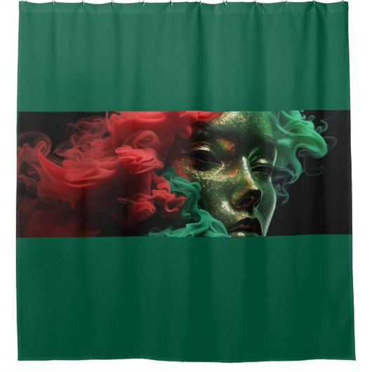 Rideaux De Douche Afro goddess (Devant)