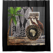 Rideaux De Douche Afrocentrique (Devant)