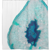 Rideaux De Douche Agate bleu marine d'Aqua Marine #1 #gem #décoratio (Devant)
