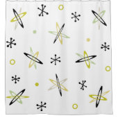 Rideaux De Douche Âge de l'espace de l'ère atomique (Devant)