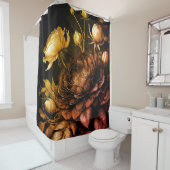 Rideaux De Douche Agencement Extraordinaire Accentuation de rouille  (En situation)