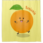 Rideaux De Douche Agréable agrumes d'orange (Devant)