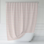 Rideaux De Douche Agritourisme rose simple