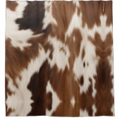 Rideaux De Douche Agritourisme rustique Pays de l'Ouest Cowboy Vache (Devant)