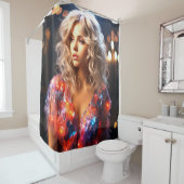 Rideaux De Douche AI Lady (En situation)