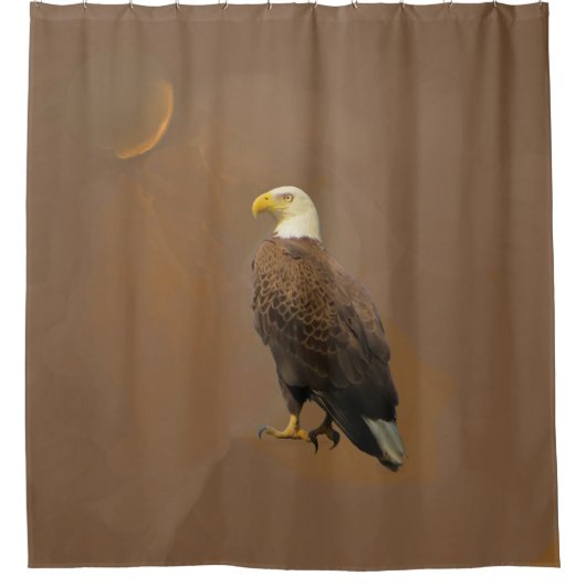 Rideaux De Douche Aigle chauve (Devant)