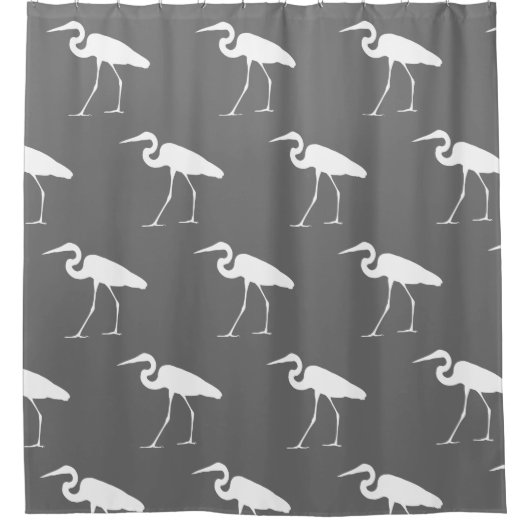 Rideaux De Douche Aiguille blanche et gris du littoral sud (Devant)