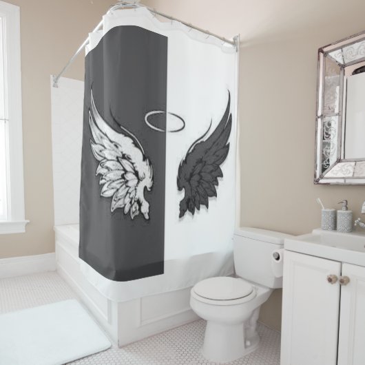 Rideaux De Douche Ailes (En situation)