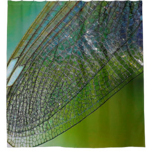 Rideaux De Douche Ailes de libellules nature proche insecte