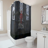 Rideaux De Douche Ailes noires (En situation)