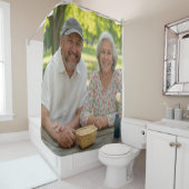 Rideaux De Douche Ajouter une Personnaliser photo retraitée (En situation)