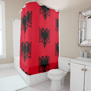 Rideaux De Douche Albanian Coat of arms