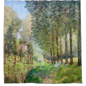 Rideaux De Douche Alfred Sisley - Reposez le long du ruisseau (Devant)