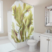 Rideaux De Douche Algues lavées dans les agrumes (En situation)