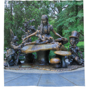 Rideaux De Douche Alice au pays des merveilles - Central Park NYC