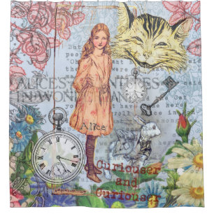 Rideaux De Douche Alice au pays des merveilles Classique Rackham