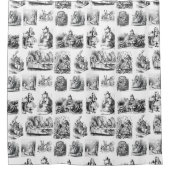 Rideaux De Douche Alice's Adventures in Wonderland motif (Devant)