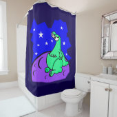 Rideaux De Douche Alien (En situation)