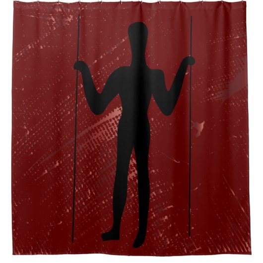 Rideaux De Douche Alien ancien - Geoglyphes Long Man (Devant)