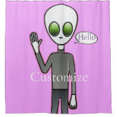 Rideaux De Douche Alien courtois Thunder_Cove (Devant)