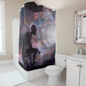 Rideaux De Douche Alien dans un vaisseau spatial (En situation)