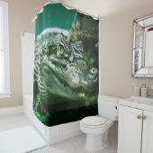 Rideaux De Douche Alligator (En situation)