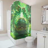 Rideaux De Douche Alligators (En situation)